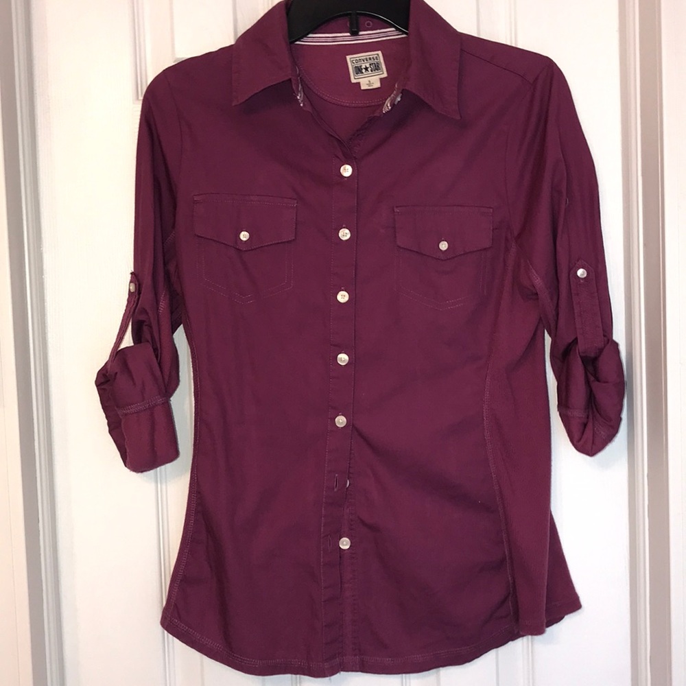 Converse Women Shirt (Size: S)